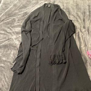 Cute black Cable and Gauge sweater!